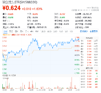 科技热度坐火箭！光伏龙头上调组件价格，硬科技宽基——双创龙头ETF（588330）劲涨1.63%